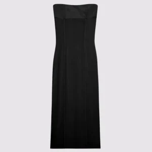 Abito Scollo a Fascia Essential Nero Patrizia Pepe