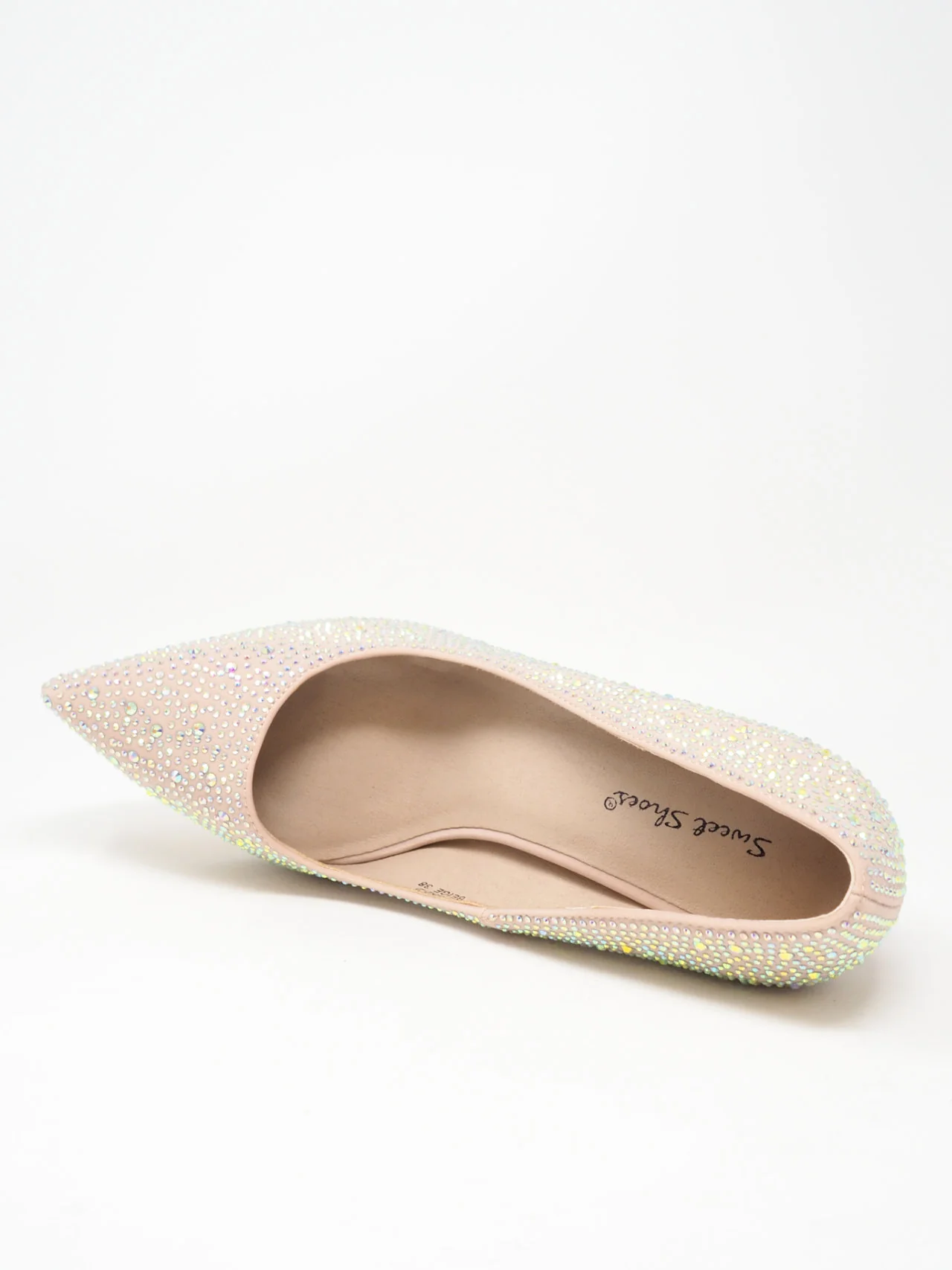 Décolleté con strass e plateau - immagine 8