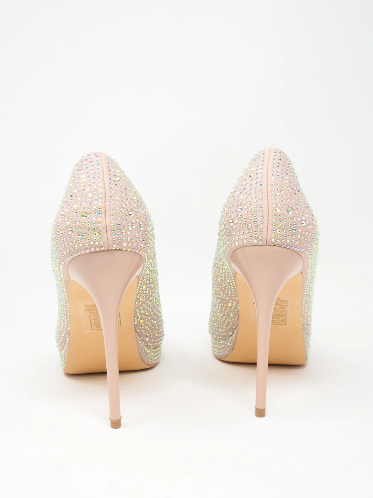 Décolleté con strass e plateau - immagine 9