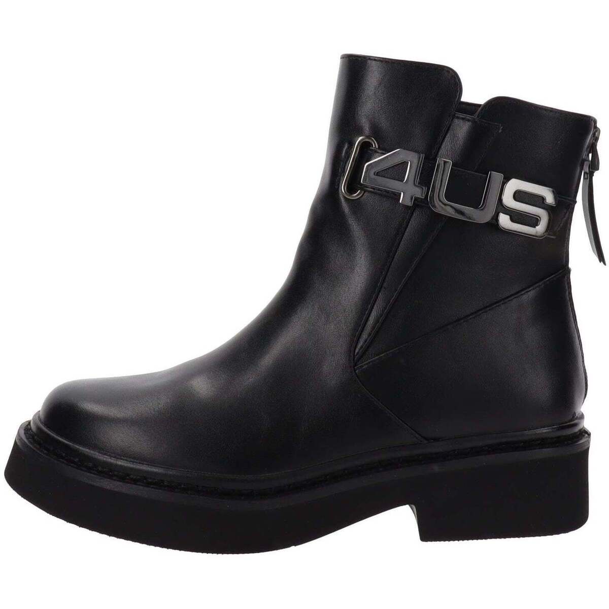 4US 4US007 stivaletti donna con logo - immagine 7