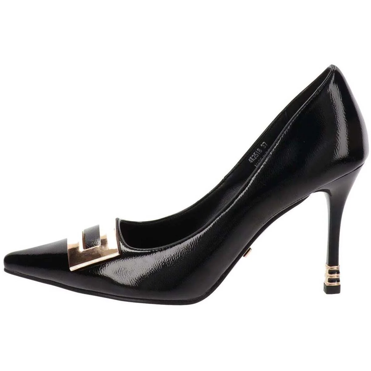 4US 4K2518 dècolletè tacco 9 cm con fibbia - immagine 3