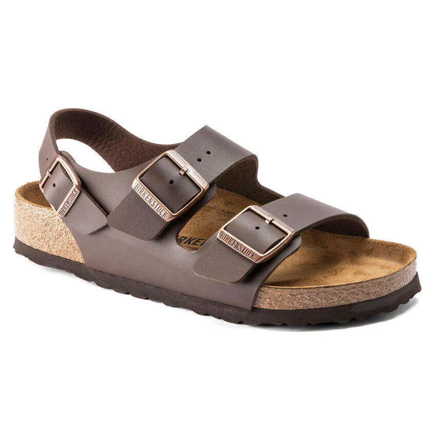 Birkenstock 034703 Milano birko-flor dark brown - immagine 2