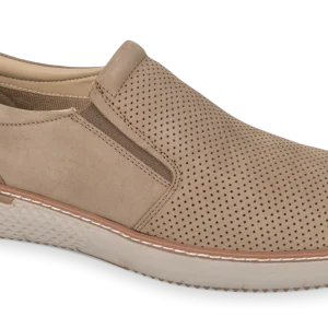 Valleverde 360990 mocassino uomo forato in nabuk taupe