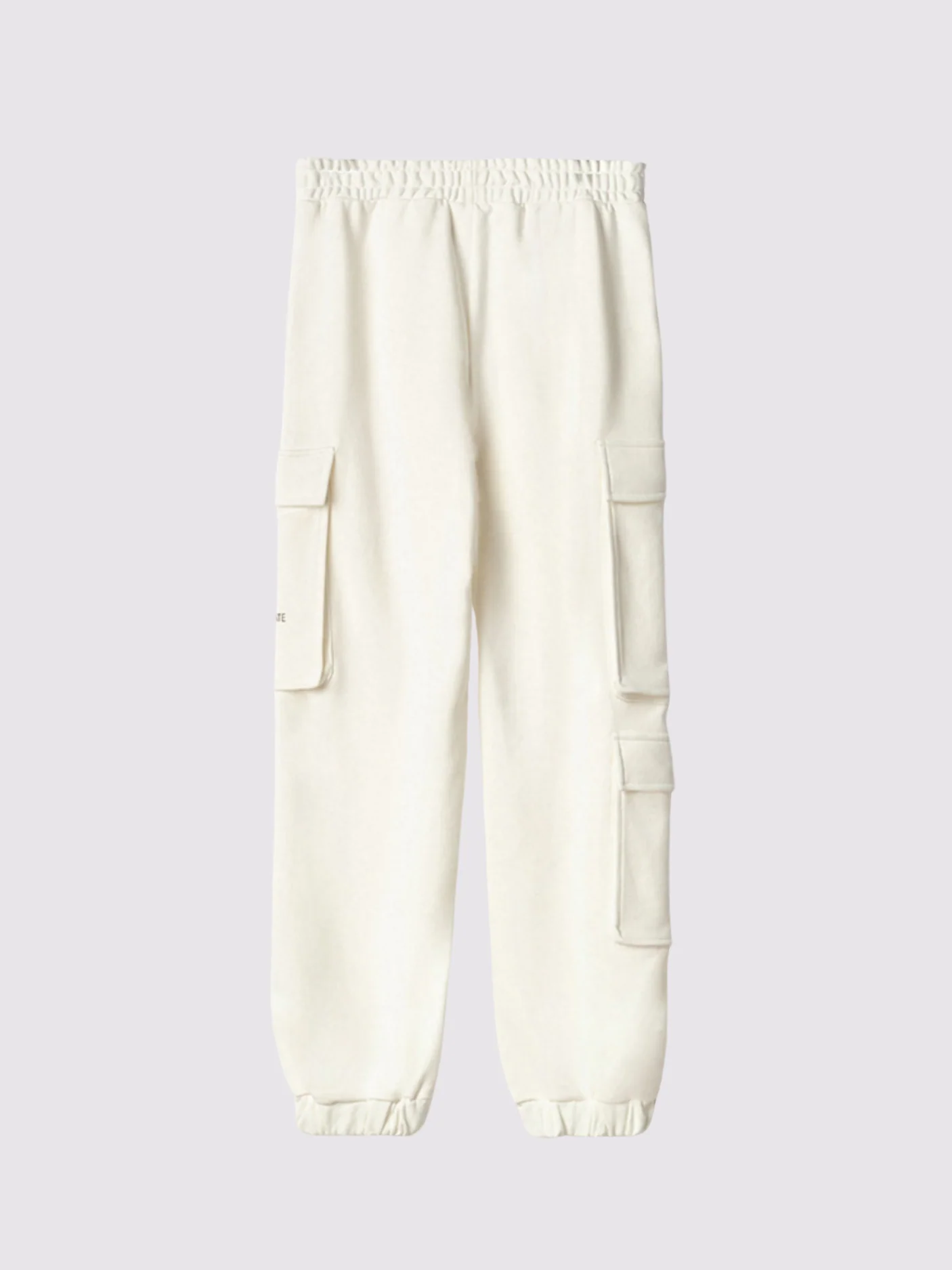 Pantalone con tasconi laterali ed elastico al fondo Bianco HINNOMINATE - immagine 3