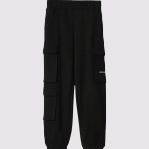 Pantalone con tasconi laterali ed elastico al fondo Nero HINNOMINATE