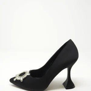 Décolleté diadema strass in raso