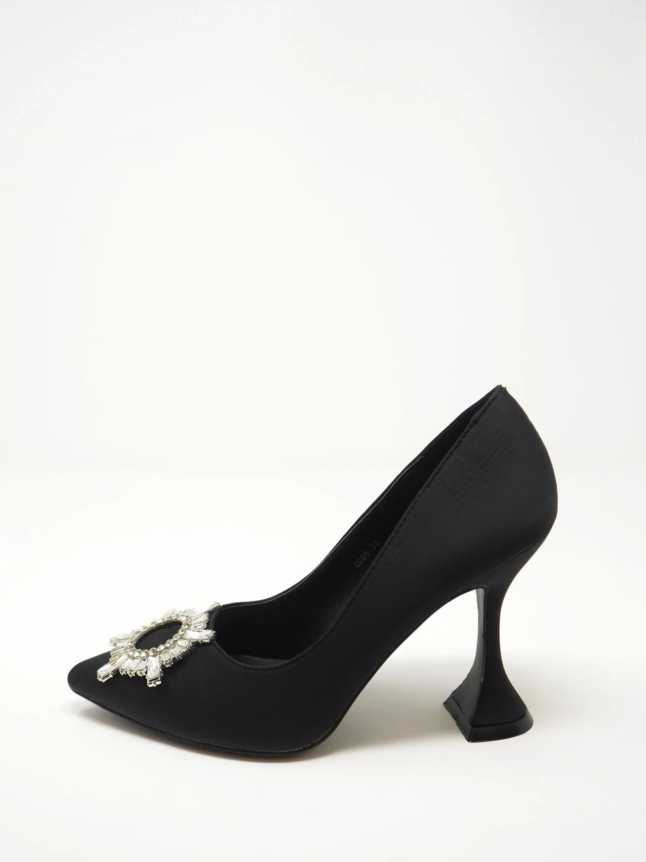 Décolleté diadema strass in raso