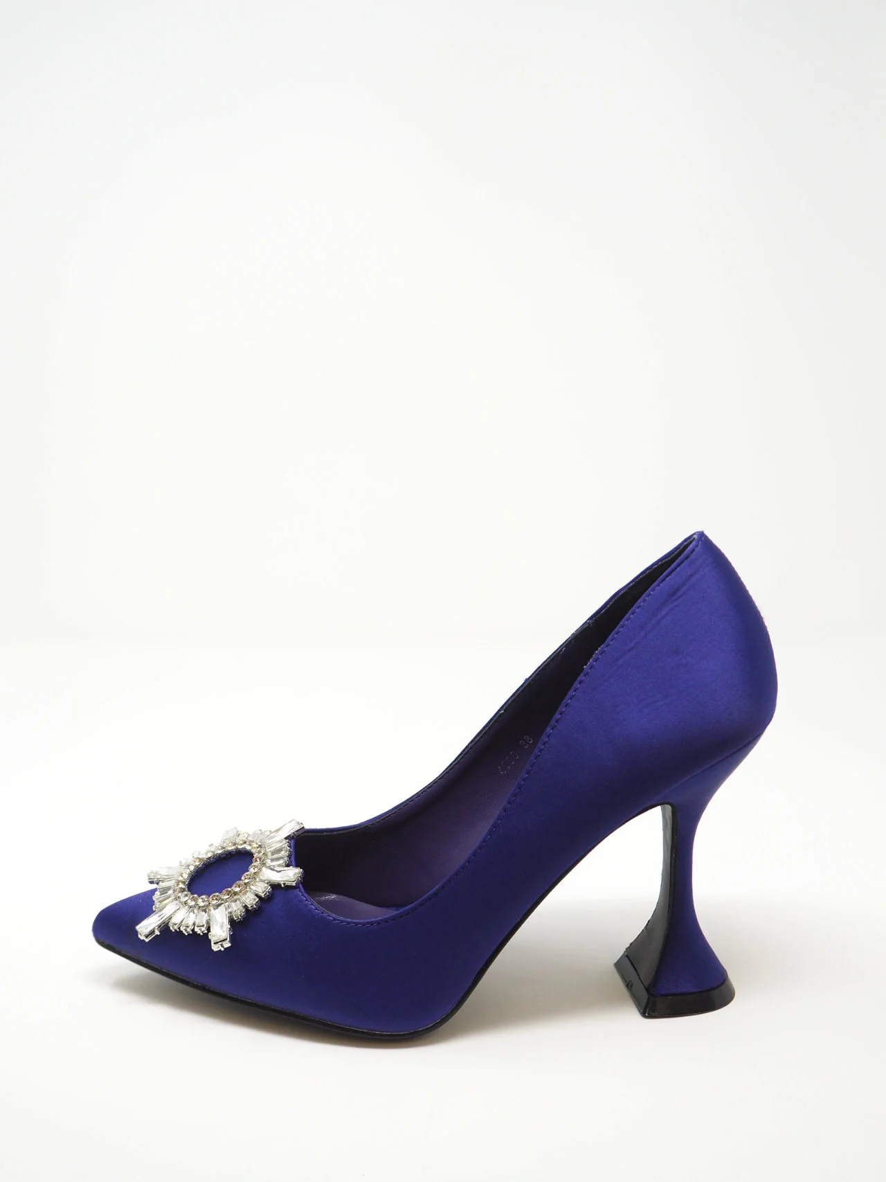 Décolleté diadema strass in raso - immagine 8