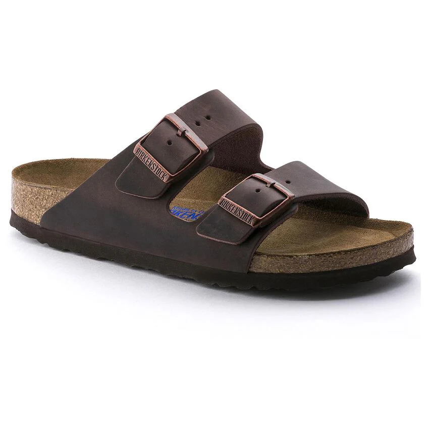 Birkenstock 0452763 Arizona plantare morbido pelle oliata habana - immagine 2