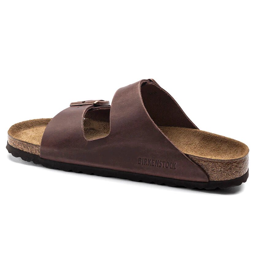 Birkenstock 0452763 Arizona plantare morbido pelle oliata habana - immagine 4
