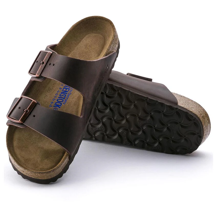 Birkenstock 0452763 Arizona plantare morbido pelle oliata habana - immagine 9