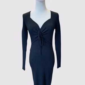 Abito Nero in maglia tg unica elasticizzata