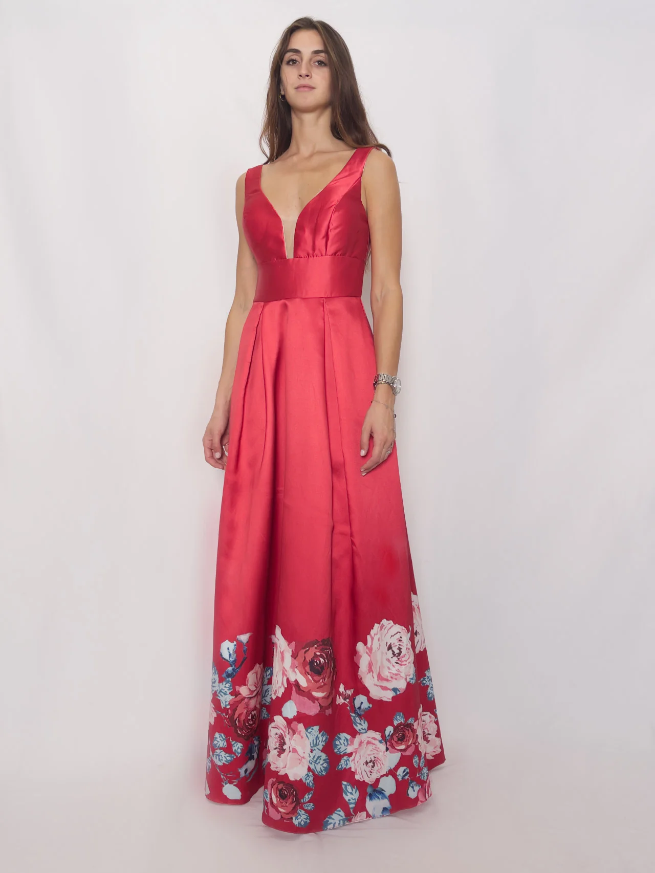 Abito con rose - immagine 2