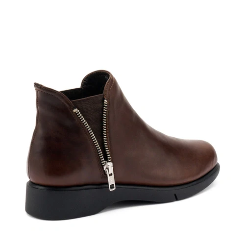 Frau 53L2 Beatles da donna comfort in pelle con zip decorativa - immagine 4