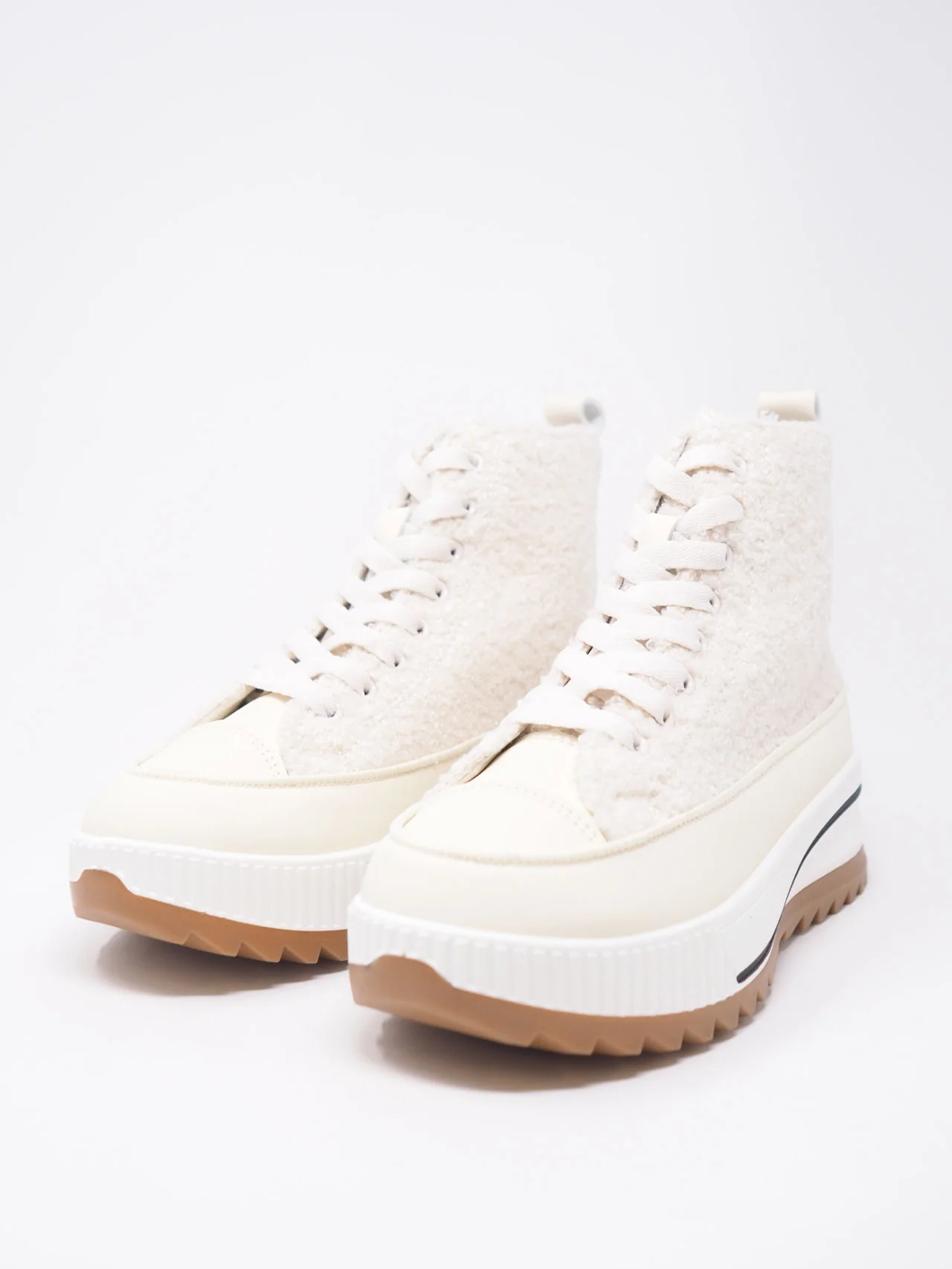 Sneakers con montone arricciato - immagine 6