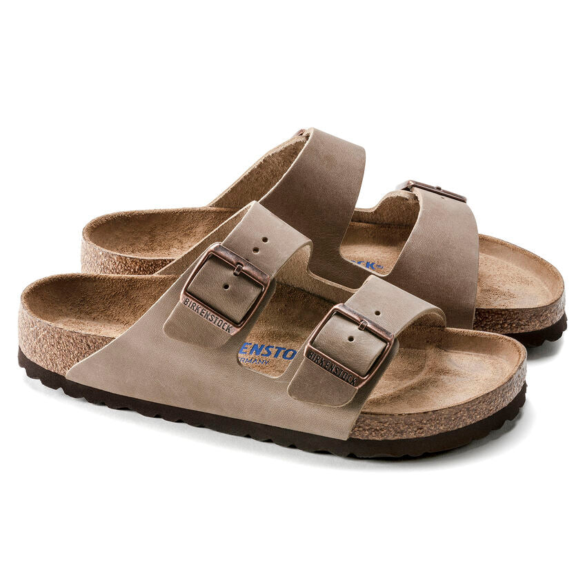 Birkenstock 0552813 Arizona plantare morbido pelle oliata tabacco brown - immagine 6