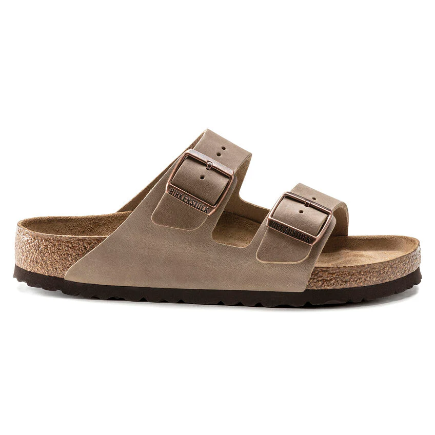 Birkenstock 0552813 Arizona plantare morbido pelle oliata tabacco brown - immagine 7