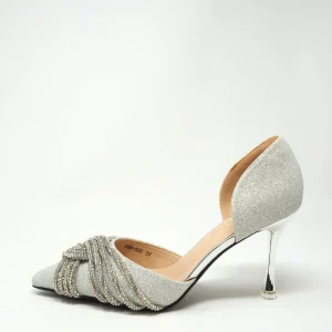 Décolleté brillantini e strass