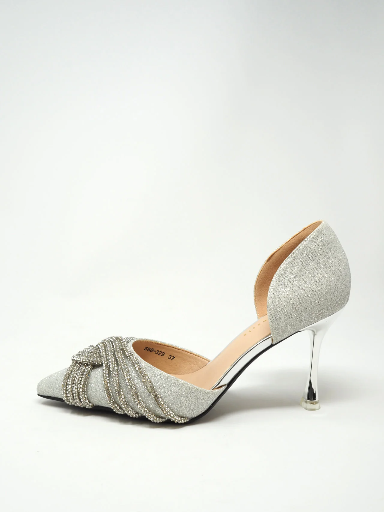 Décolleté brillantini e strass - immagine 2