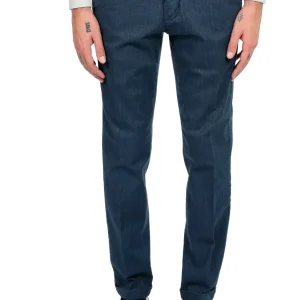 Pantalone in caldo cotone spigato