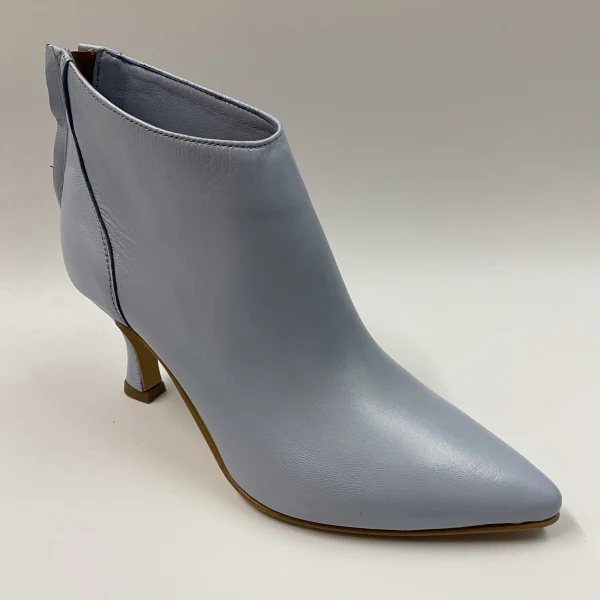 A.M.V. 6009 STIVALETTO IN NAPPA CELESTE - immagine 2