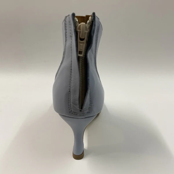 A.M.V. 6009 STIVALETTO IN NAPPA CELESTE - immagine 4