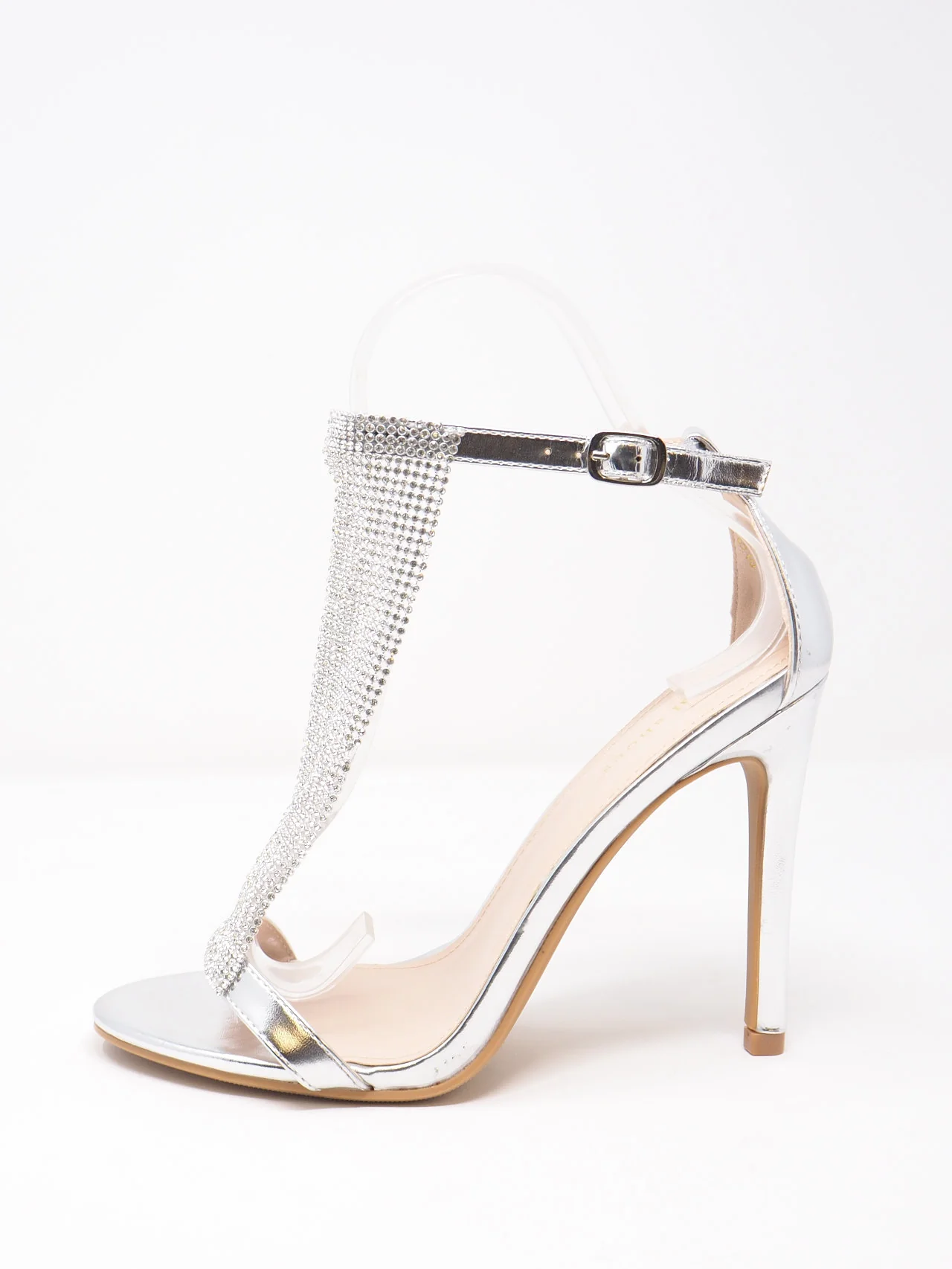 Sandali con retina di strass - immagine 3