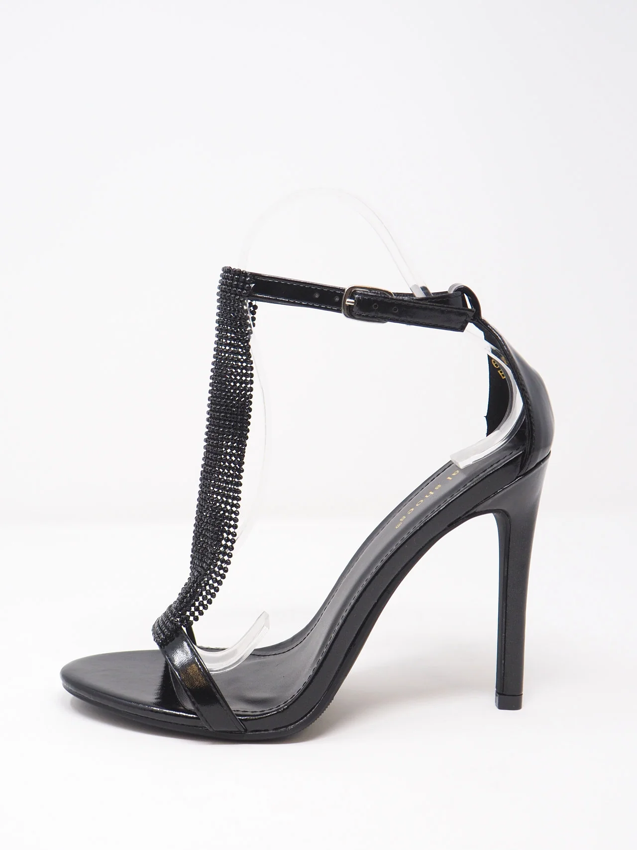 Sandali con retina di strass - immagine 7