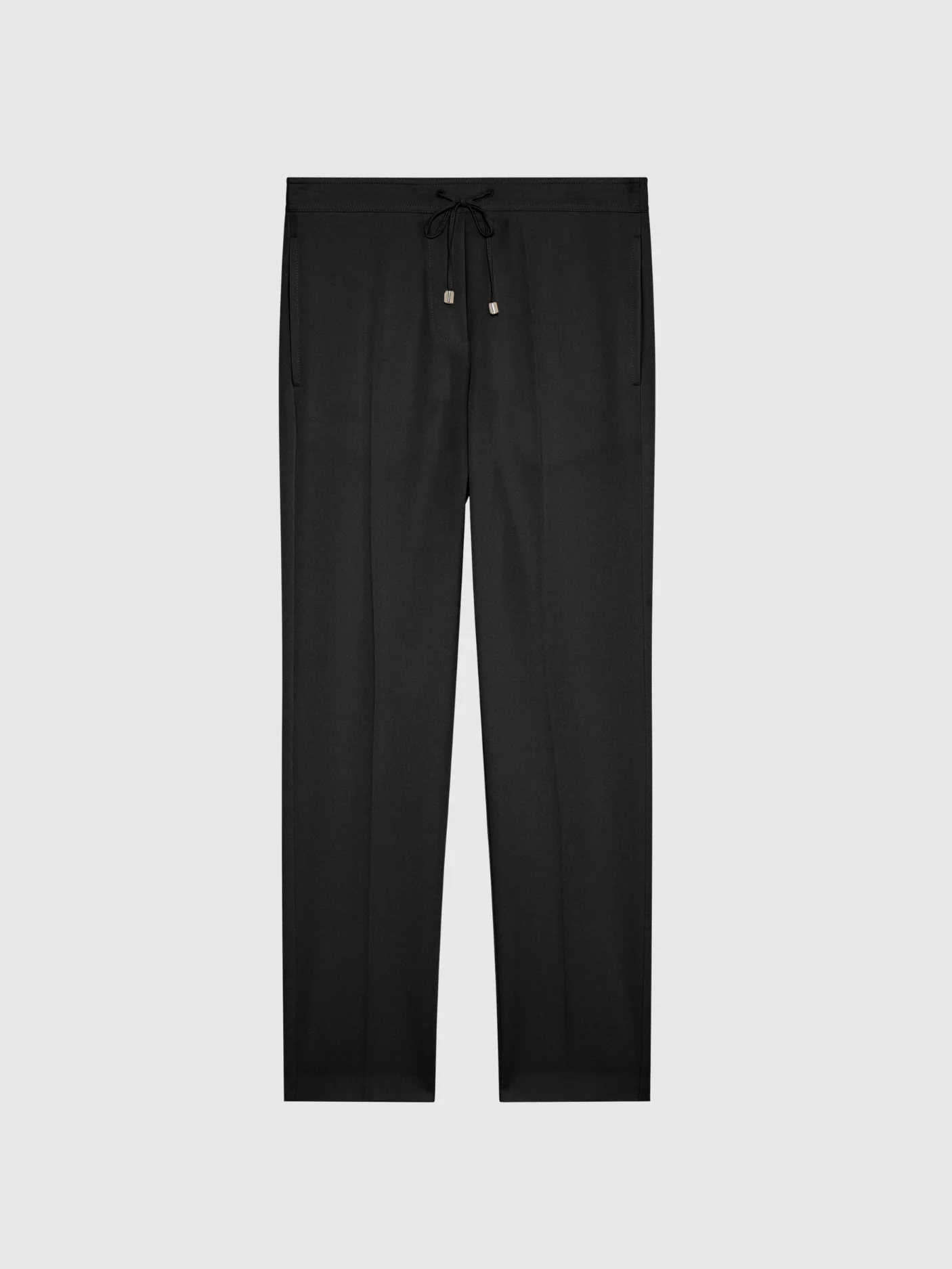 Pantalone Essential con Coulisse Nero - immagine 2