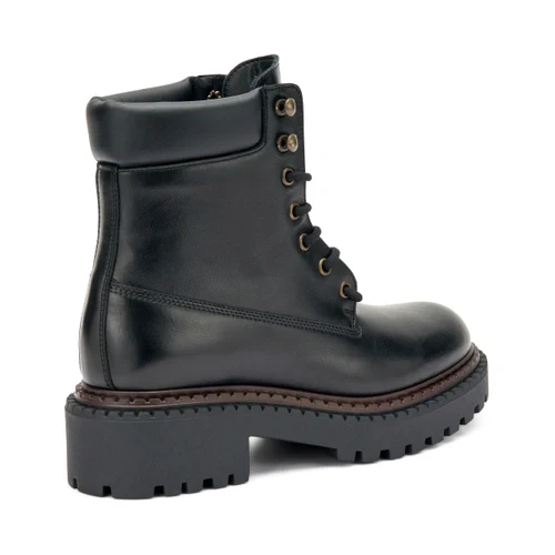 Frau 78L7 Anfibi donna in pelle con suola doppio guardolo - immagine 4