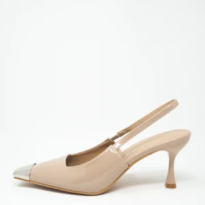 Décolleté lucide slingback