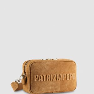 Borsa Camera Case (IM)PERFECTION in suede beige