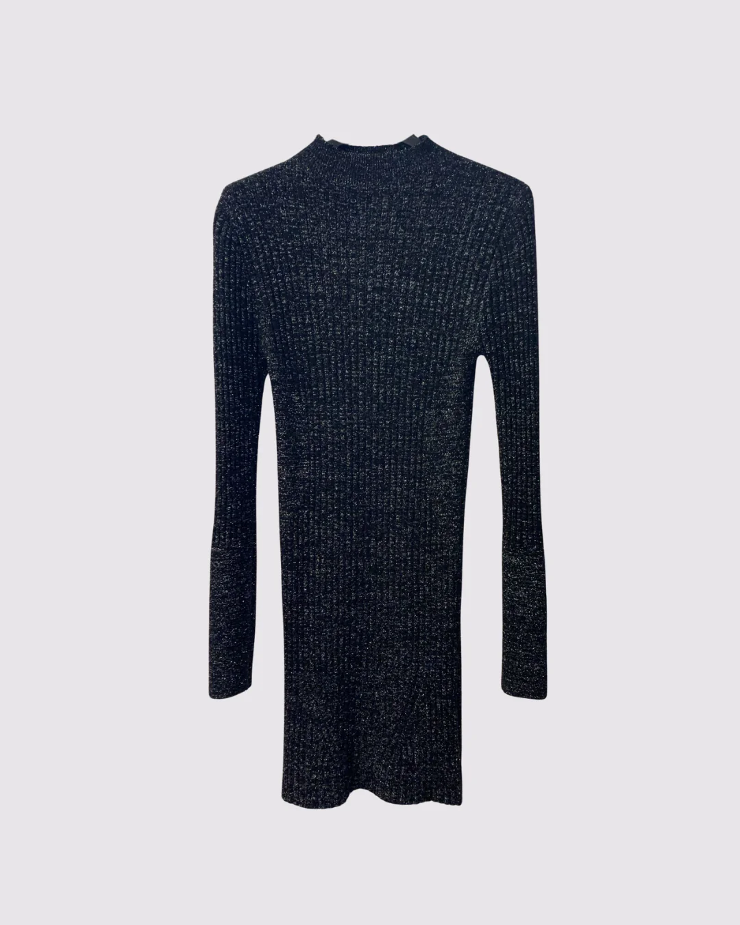 Abito a costine in lurex - immagine 2