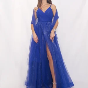 Abito in tulle con brillantini