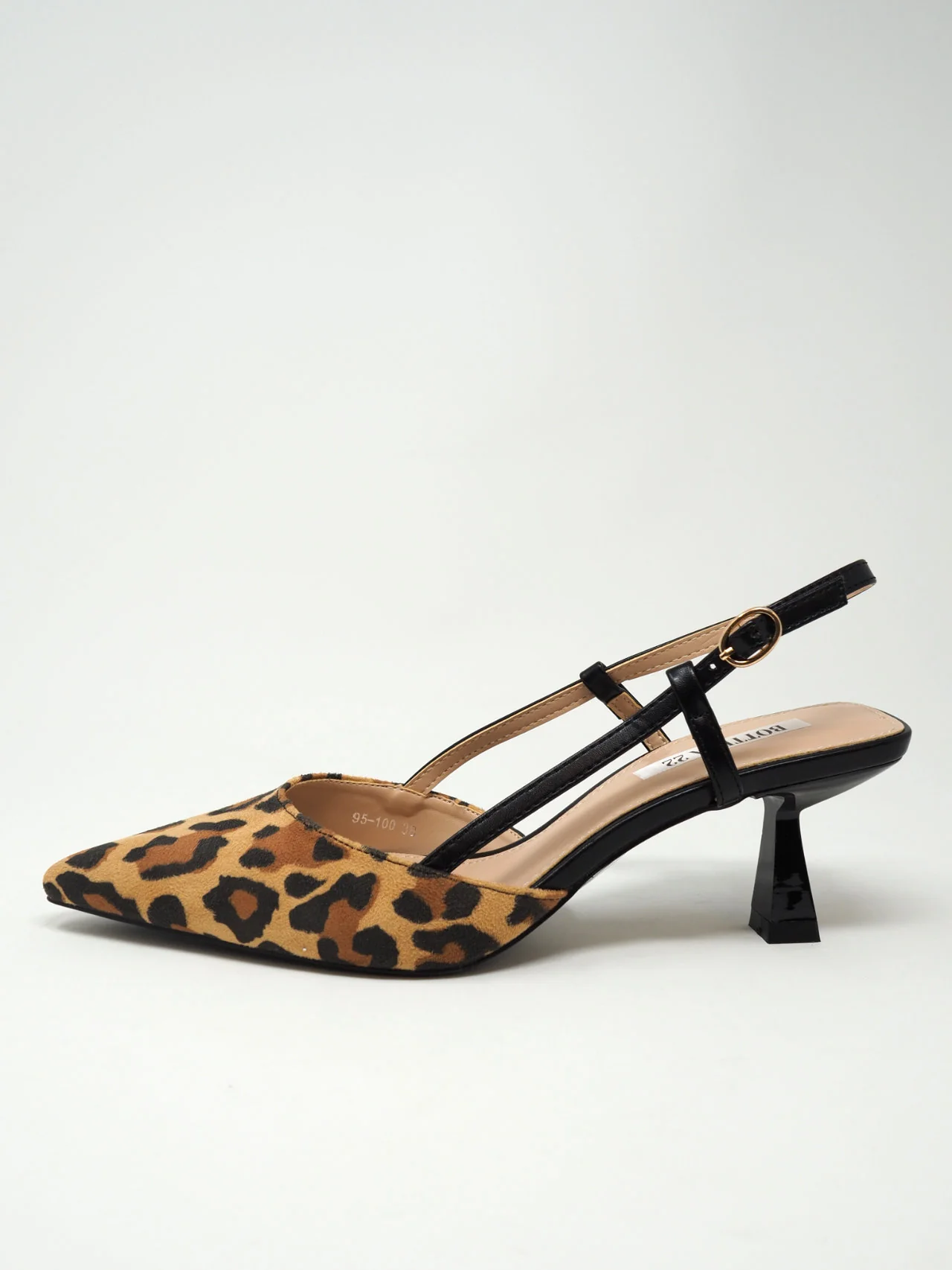 Décolleté slingback animalier - immagine 2