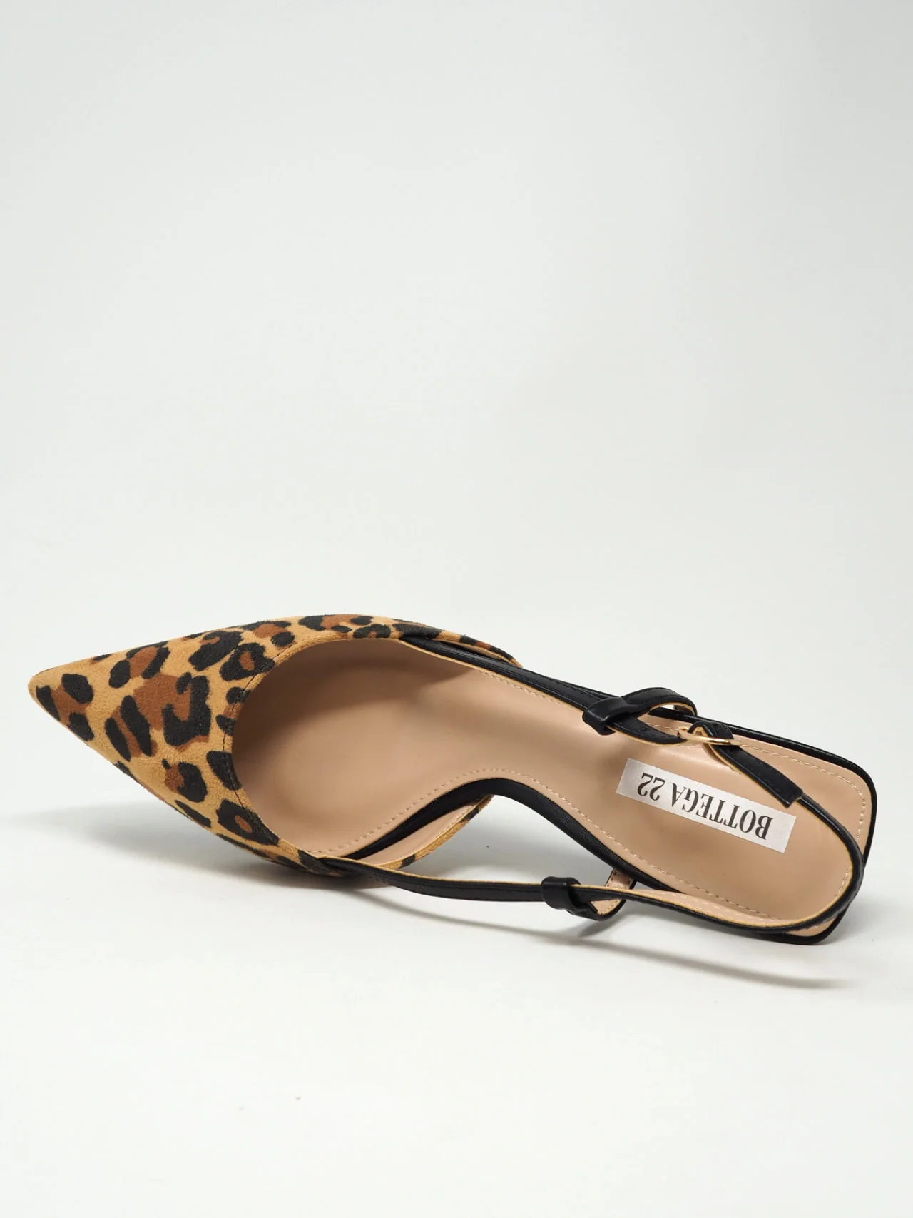 Décolleté slingback animalier - immagine 4