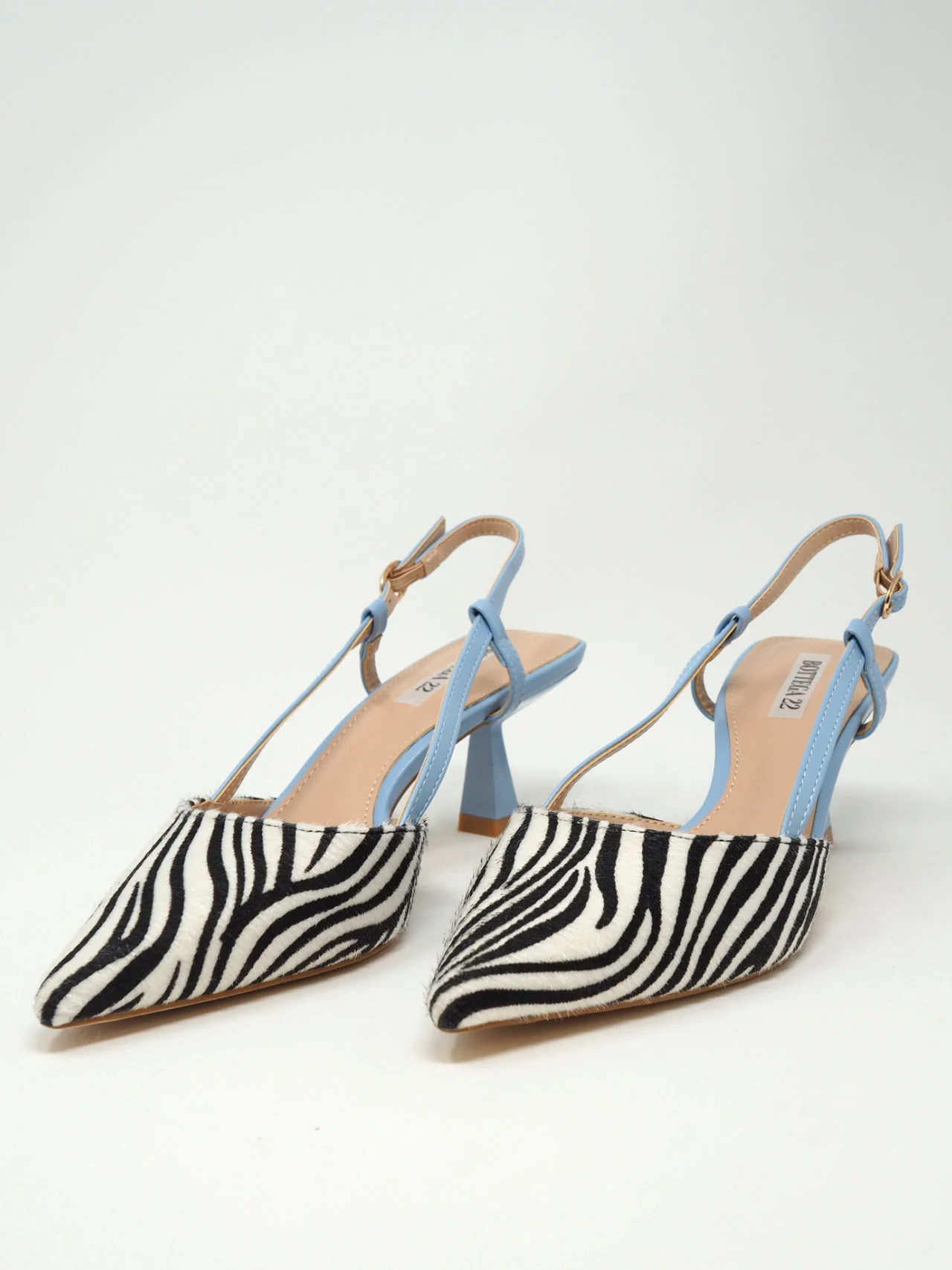 Décolleté slingback animalier - immagine 8