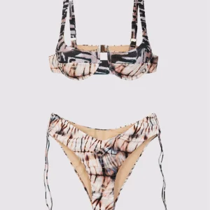 Bikini Donna Reggiseno con Ferretto e Slip Americano Coprente 0341-X17 Me Fui