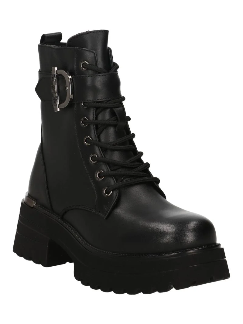 4US 4BV134 Anfibi 4US Paciotti da donna neri - immagine 3