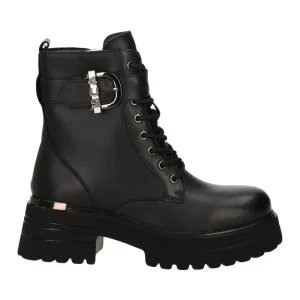 4US 4BV134 Anfibi 4US Paciotti da donna neri