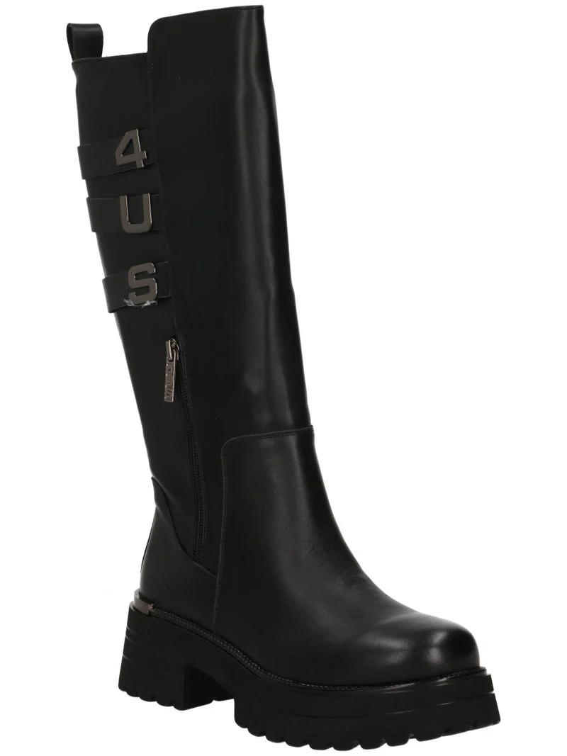 4US 4BV135 Stivali 4US Paciotti da donna neri - immagine 3