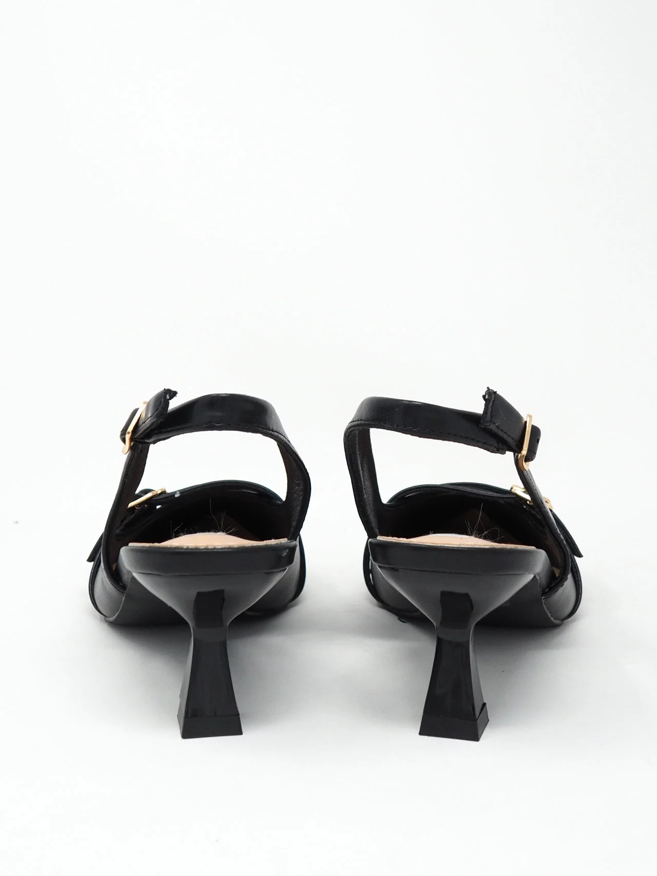 Décolleté slingback con fibbie - immagine 7