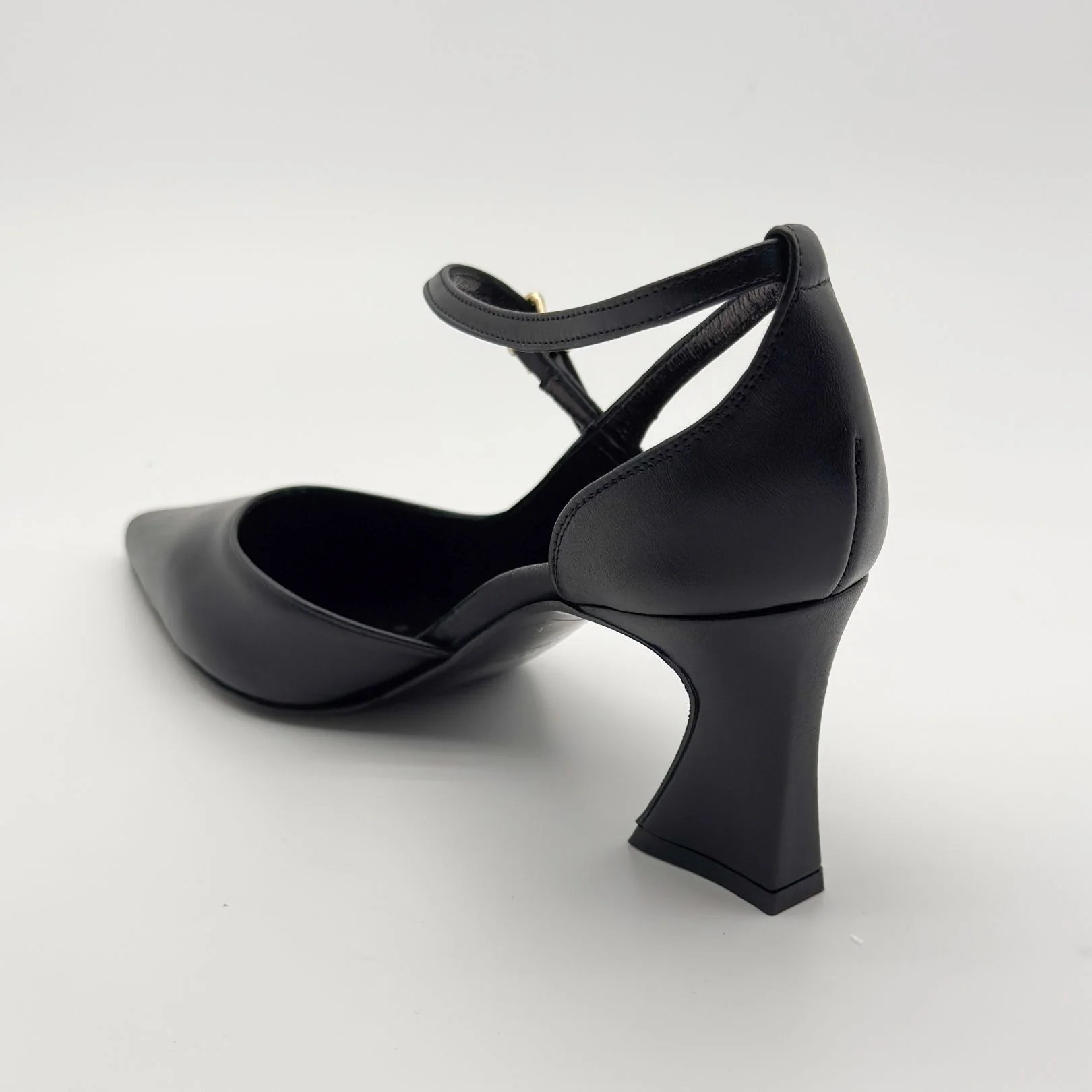 Albano 2915 dècolletè con cinturino in pelle - immagine 4