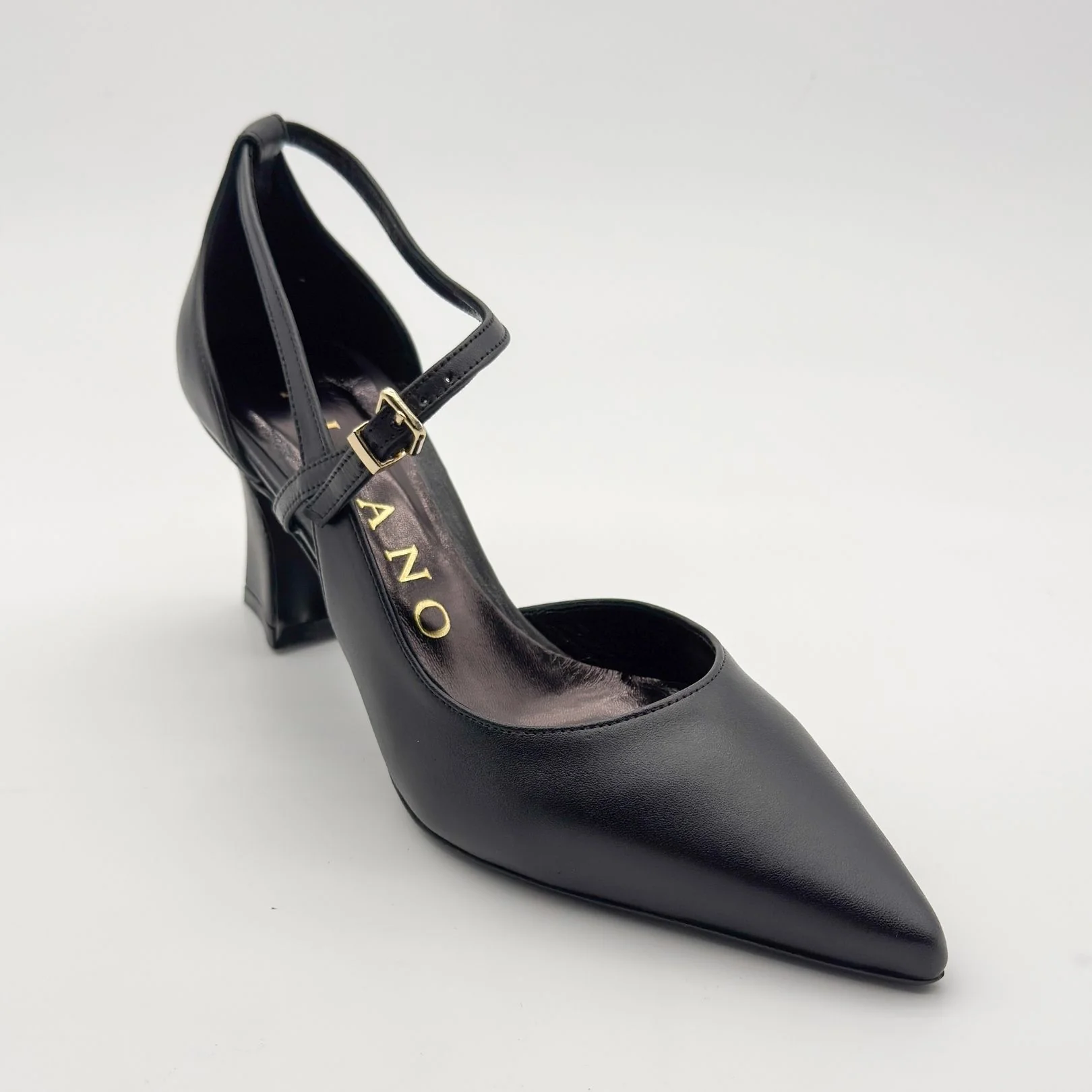 Albano 2915 dècolletè con cinturino in pelle - immagine 5