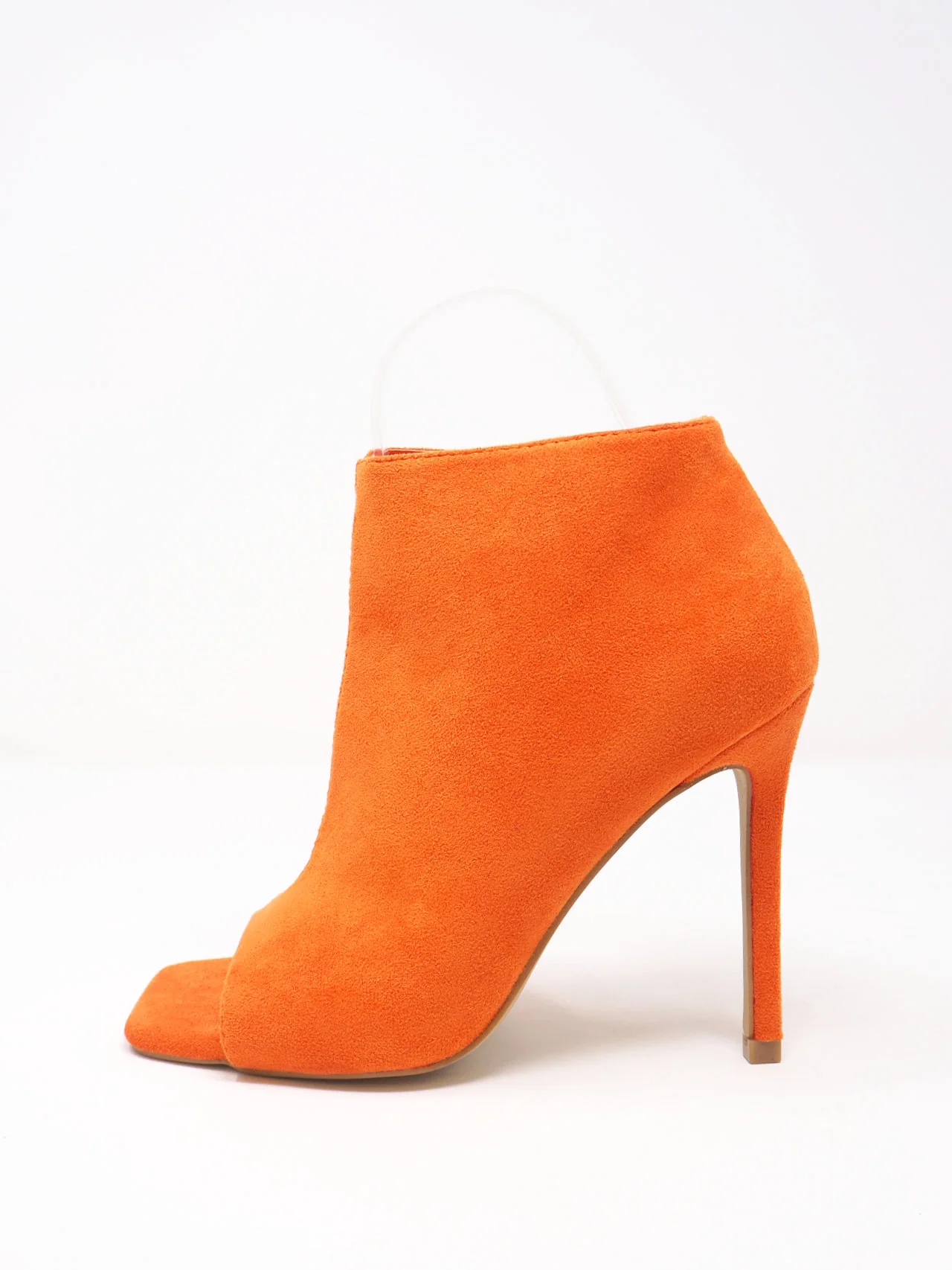 Tronchetti aperti su un lato effetto camoscio - immagine 5