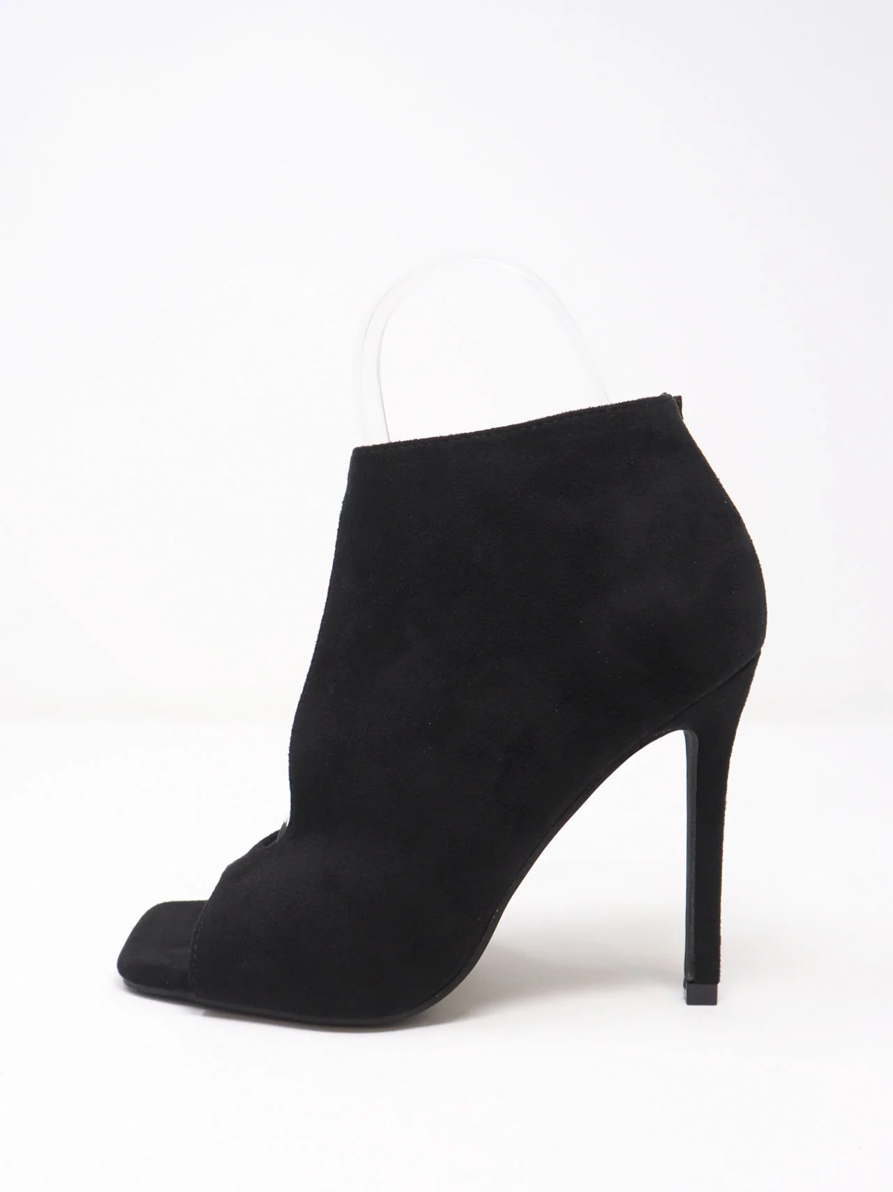 Tronchetti aperti su un lato effetto camoscio - immagine 3