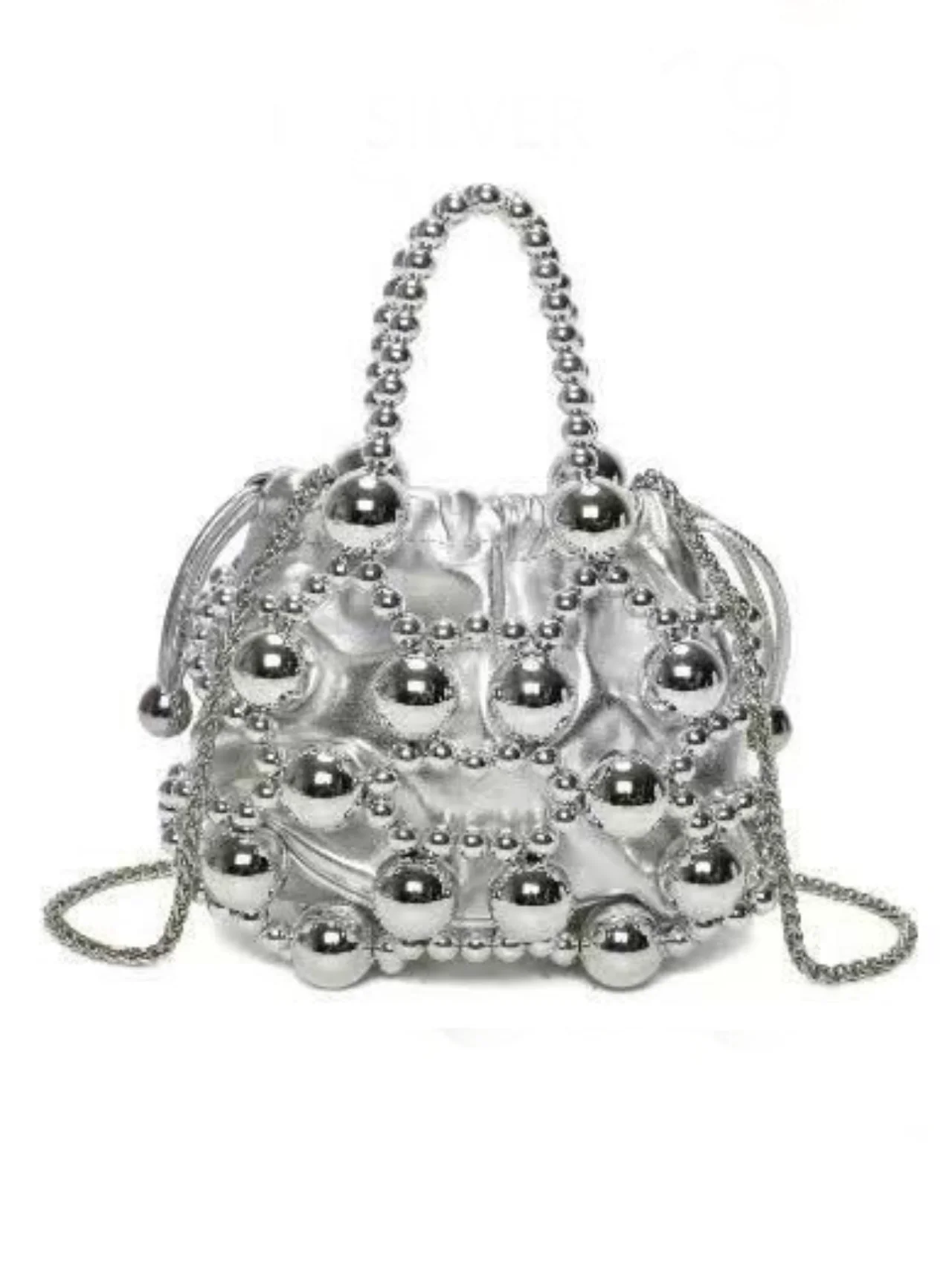 Pochette con sfere metalliche - immagine 4