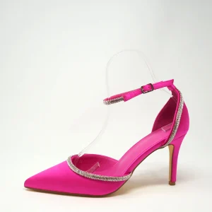 Décolleté con bordo strass