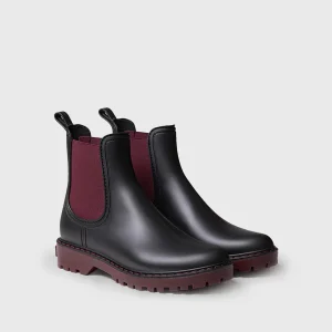 Toni Pons Cavour stivaletto chelsea in gomma vino