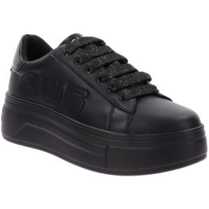 4US 4BV139 sneakers donna basse black